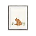 Picture of Flower Garden Bear _GroupedProduct_Rectangle_Portrait_Mini_ _GroupedProduct_Rectangle_Portrait_Framed_Matted_