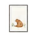 Picture of Flower Garden Bear _GroupedProduct_Rectangle_Portrait_Mini_ _GroupedProduct_Rectangle_Portrait_Framed_Matted_