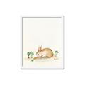 Picture of Carrot Garden Bunny _GroupedProduct_Rectangle_Portrait_Mini_ _GroupedProduct_Rectangle_Portrait_Framed_Matted_