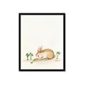 Picture of Carrot Garden Bunny _GroupedProduct_Rectangle_Portrait_Mini_ _GroupedProduct_Rectangle_Portrait_Framed_Matted_