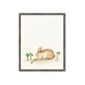 Picture of Carrot Garden Bunny _GroupedProduct_Rectangle_Portrait_Mini_ _GroupedProduct_Rectangle_Portrait_Framed_Matted_