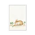 Picture of Carrot Garden Bunny _GroupedProduct_Rectangle_Portrait_Mini_ _GroupedProduct_Rectangle_Portrait_Framed_Matted_