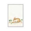 Picture of Carrot Garden Bunny _GroupedProduct_Rectangle_Portrait_Mini_ _GroupedProduct_Rectangle_Portrait_Framed_Matted_
