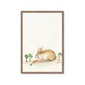 Picture of Carrot Garden Bunny _GroupedProduct_Rectangle_Portrait_Mini_ _GroupedProduct_Rectangle_Portrait_Framed_Matted_