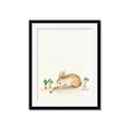 Picture of Carrot Garden Bunny _GroupedProduct_Rectangle_Portrait_Mini_ _GroupedProduct_Rectangle_Portrait_Framed_Matted_