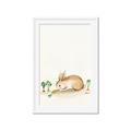 Picture of Carrot Garden Bunny _GroupedProduct_Rectangle_Portrait_Mini_ _GroupedProduct_Rectangle_Portrait_Framed_Matted_