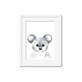 Picture of Koala Face _GroupedProduct_Rectangle_Portrait_Mini_ _GroupedProduct_Rectangle_Portrait_Framed_Matted_