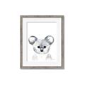 Picture of Koala Face _GroupedProduct_Rectangle_Portrait_Mini_ _GroupedProduct_Rectangle_Portrait_Framed_Matted_