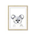 Picture of Koala Face _GroupedProduct_Rectangle_Portrait_Mini_ _GroupedProduct_Rectangle_Portrait_Framed_Matted_