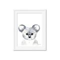Picture of Koala Face _GroupedProduct_Rectangle_Portrait_Mini_ _GroupedProduct_Rectangle_Portrait_Framed_Matted_