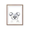 Picture of Koala Face _GroupedProduct_Rectangle_Portrait_Mini_ _GroupedProduct_Rectangle_Portrait_Framed_Matted_