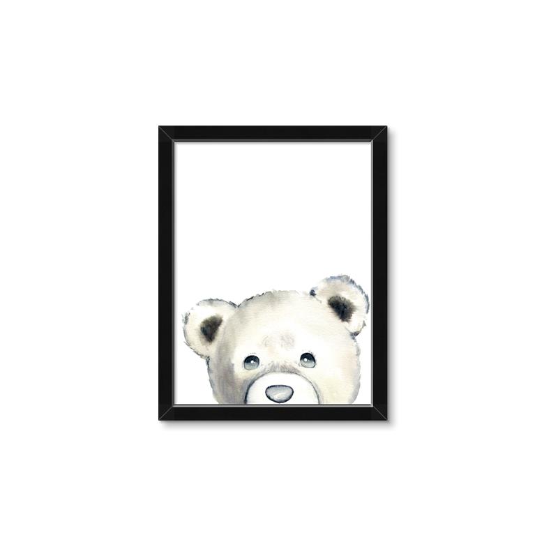 Picture of Pop up Bear Gray _GroupedProduct_Rectangle_Portrait_Mini_ _GroupedProduct_Rectangle_Portrait_Framed_Matted_