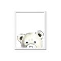 Picture of Pop up Bear Gray _GroupedProduct_Rectangle_Portrait_Mini_ _GroupedProduct_Rectangle_Portrait_Framed_Matted_