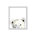 Picture of Pop up Bear Gray _GroupedProduct_Rectangle_Portrait_Mini_ _GroupedProduct_Rectangle_Portrait_Framed_Matted_
