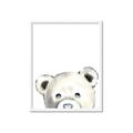 Picture of Pop up Bear Gray _GroupedProduct_Rectangle_Portrait_Mini_ _GroupedProduct_Rectangle_Portrait_Framed_Matted_