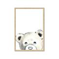 Picture of Pop up Bear Gray _GroupedProduct_Rectangle_Portrait_Mini_ _GroupedProduct_Rectangle_Portrait_Framed_Matted_