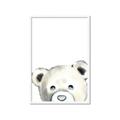 Picture of Pop up Bear Gray _GroupedProduct_Rectangle_Portrait_Mini_ _GroupedProduct_Rectangle_Portrait_Framed_Matted_