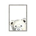 Picture of Pop up Bear Gray _GroupedProduct_Rectangle_Portrait_Mini_ _GroupedProduct_Rectangle_Portrait_Framed_Matted_