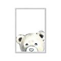 Picture of Pop up Bear Gray _GroupedProduct_Rectangle_Portrait_Mini_ _GroupedProduct_Rectangle_Portrait_Framed_Matted_