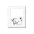 Picture of Pop up Bear Gray _GroupedProduct_Rectangle_Portrait_Mini_ _GroupedProduct_Rectangle_Portrait_Framed_Matted_