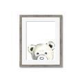 Picture of Pop up Bear Gray _GroupedProduct_Rectangle_Portrait_Mini_ _GroupedProduct_Rectangle_Portrait_Framed_Matted_