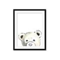 Picture of Pop up Bear Gray _GroupedProduct_Rectangle_Portrait_Mini_ _GroupedProduct_Rectangle_Portrait_Framed_Matted_