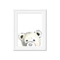 Picture of Pop up Bear Gray _GroupedProduct_Rectangle_Portrait_Mini_ _GroupedProduct_Rectangle_Portrait_Framed_Matted_