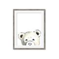 Picture of Pop up Bear Gray _GroupedProduct_Rectangle_Portrait_Mini_ _GroupedProduct_Rectangle_Portrait_Framed_Matted_