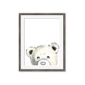 Picture of Pop up Bear Gray _GroupedProduct_Rectangle_Portrait_Mini_ _GroupedProduct_Rectangle_Portrait_Framed_Matted_