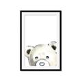 Picture of Pop up Bear Gray _GroupedProduct_Rectangle_Portrait_Mini_ _GroupedProduct_Rectangle_Portrait_Framed_Matted_