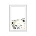 Picture of Pop up Bear Gray _GroupedProduct_Rectangle_Portrait_Mini_ _GroupedProduct_Rectangle_Portrait_Framed_Matted_