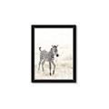 Picture of Summer Zebra _GroupedProduct_Rectangle_Portrait_Mini_ _GroupedProduct_Rectangle_Portrait_Framed_Matted_