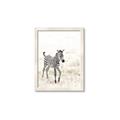 Picture of Summer Zebra _GroupedProduct_Rectangle_Portrait_Mini_ _GroupedProduct_Rectangle_Portrait_Framed_Matted_