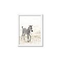 Picture of Summer Zebra _GroupedProduct_Rectangle_Portrait_Mini_ _GroupedProduct_Rectangle_Portrait_Framed_Matted_