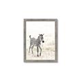 Picture of Summer Zebra _GroupedProduct_Rectangle_Portrait_Mini_ _GroupedProduct_Rectangle_Portrait_Framed_Matted_
