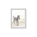 Picture of Summer Zebra _GroupedProduct_Rectangle_Portrait_Mini_ _GroupedProduct_Rectangle_Portrait_Framed_Matted_