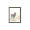 Picture of Summer Zebra _GroupedProduct_Rectangle_Portrait_Mini_ _GroupedProduct_Rectangle_Portrait_Framed_Matted_