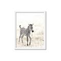Picture of Summer Zebra _GroupedProduct_Rectangle_Portrait_Mini_ _GroupedProduct_Rectangle_Portrait_Framed_Matted_