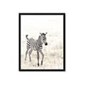 Picture of Summer Zebra _GroupedProduct_Rectangle_Portrait_Mini_ _GroupedProduct_Rectangle_Portrait_Framed_Matted_