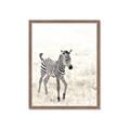 Picture of Summer Zebra _GroupedProduct_Rectangle_Portrait_Mini_ _GroupedProduct_Rectangle_Portrait_Framed_Matted_