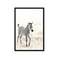 Picture of Summer Zebra _GroupedProduct_Rectangle_Portrait_Mini_ _GroupedProduct_Rectangle_Portrait_Framed_Matted_
