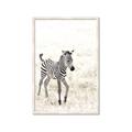 Picture of Summer Zebra _GroupedProduct_Rectangle_Portrait_Mini_ _GroupedProduct_Rectangle_Portrait_Framed_Matted_