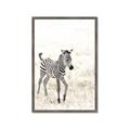 Picture of Summer Zebra _GroupedProduct_Rectangle_Portrait_Mini_ _GroupedProduct_Rectangle_Portrait_Framed_Matted_