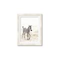Picture of Summer Zebra _GroupedProduct_Rectangle_Portrait_Mini_ _GroupedProduct_Rectangle_Portrait_Framed_Matted_
