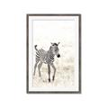 Picture of Summer Zebra _GroupedProduct_Rectangle_Portrait_Mini_ _GroupedProduct_Rectangle_Portrait_Framed_Matted_