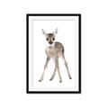 Picture of In Front Deer _GroupedProduct_Rectangle_Portrait_Mini_ _GroupedProduct_Rectangle_Portrait_Framed_Matted_