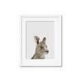 Picture of Kangaroo    _GroupedProduct_Rectangle_Portrait_Mini_ _GroupedProduct_Rectangle_Portrait_Framed_Matted_
