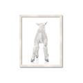 Picture of Behind Lamb _GroupedProduct_Rectangle_Portrait_Mini_ _GroupedProduct_Rectangle_Portrait_Framed_Matted_