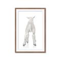 Picture of Behind Lamb _GroupedProduct_Rectangle_Portrait_Mini_ _GroupedProduct_Rectangle_Portrait_Framed_Matted_