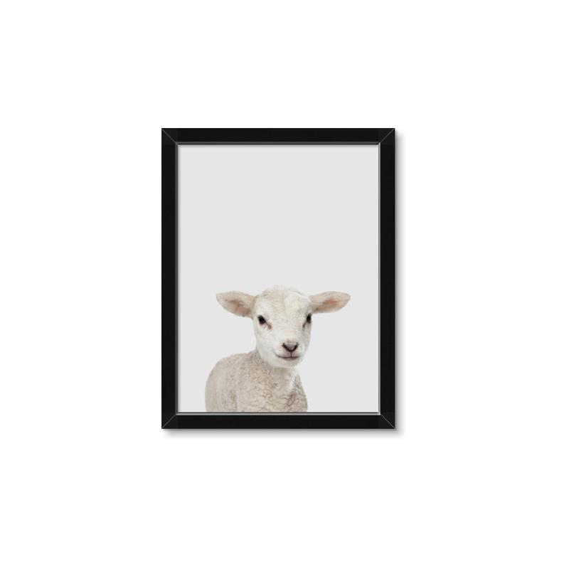 Picture of Baby Lamb _GroupedProduct_Rectangle_Portrait_Mini_ _GroupedProduct_Rectangle_Portrait_Framed_Matted_
